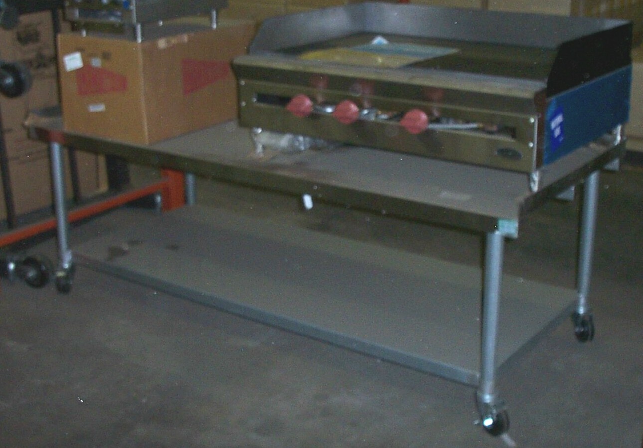 stainless steel commercial equipment stands