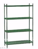 commercial restaurant wire shelving epoxy coated