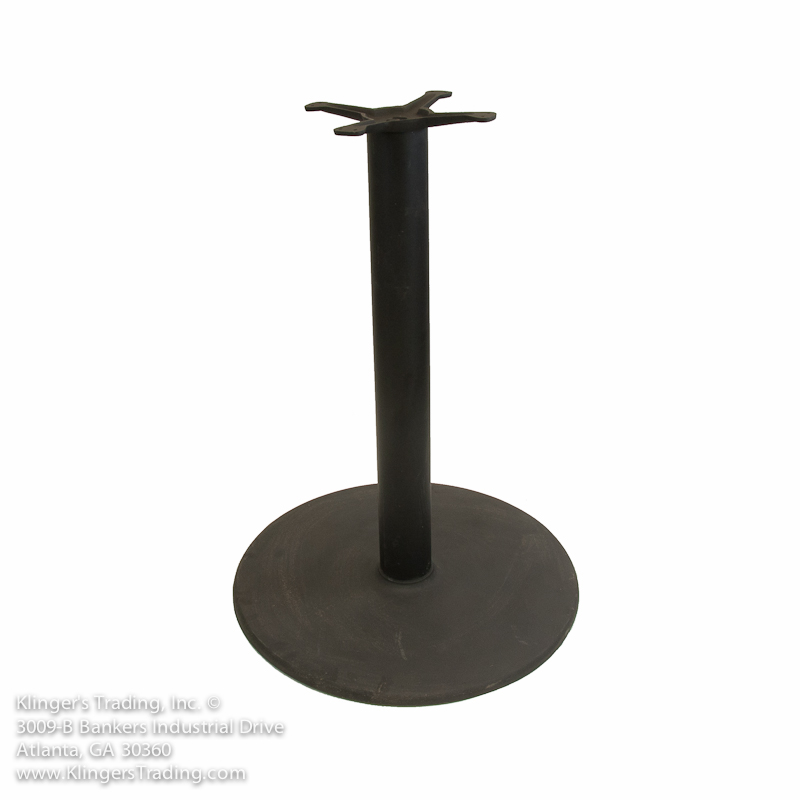 commercial restaurant dining table base pedestal 24 round